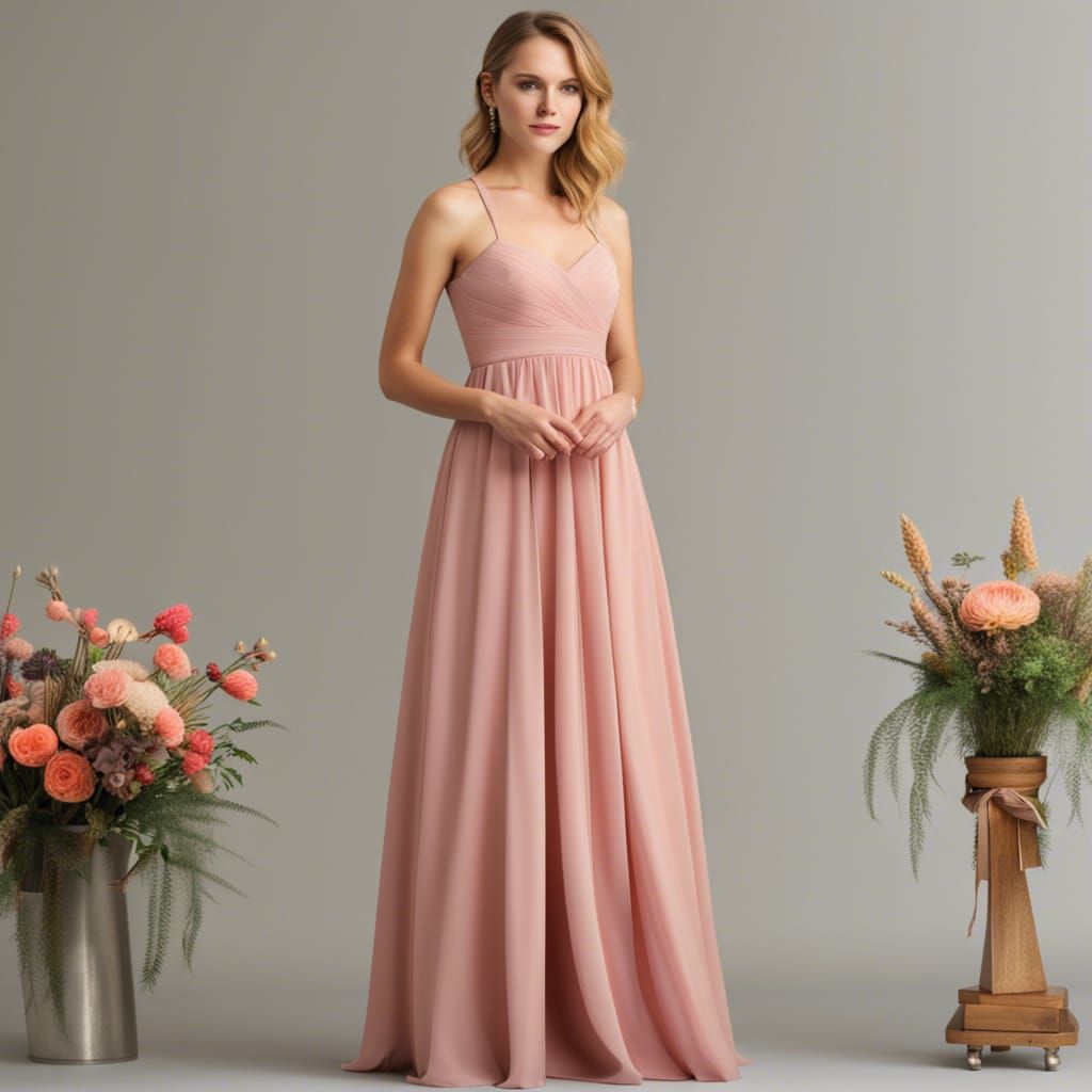 Bridesmaid Dress Generated by AI