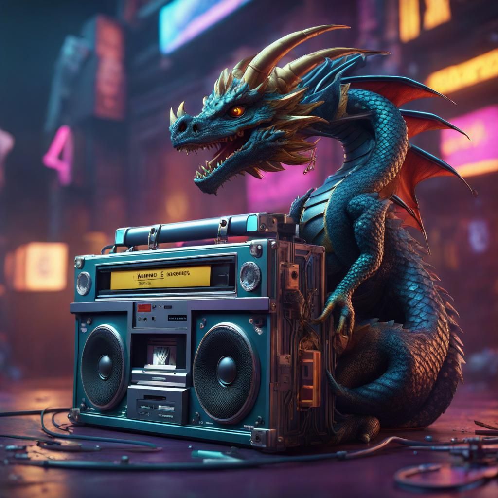 Hip hop dragon