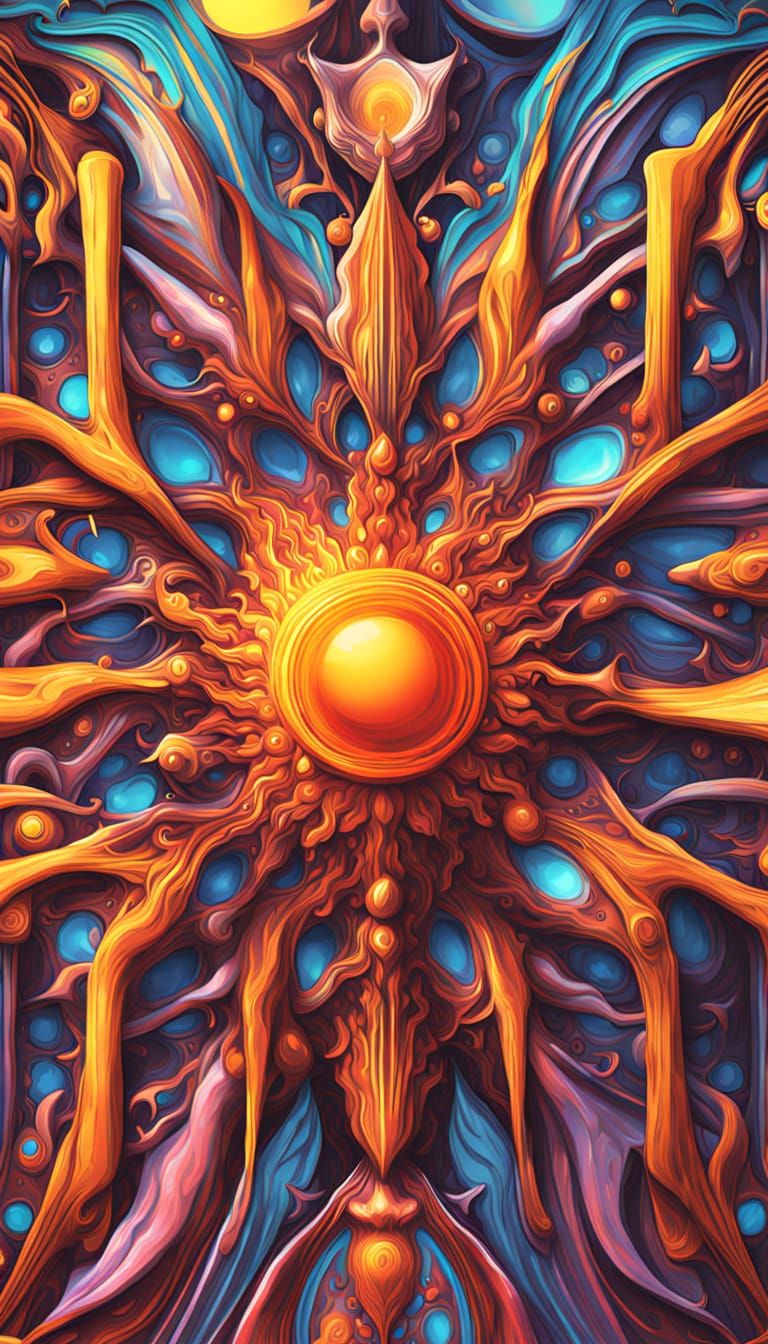 Four Surreal Hyperrealism Images with Deep Meaning