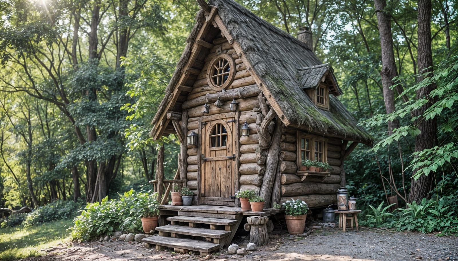 Quaint Elven Cabin in Rustic Style