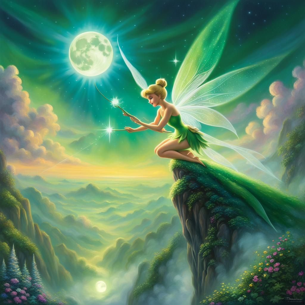 Tinkerbell's Ethereal Flight to the Emerald City