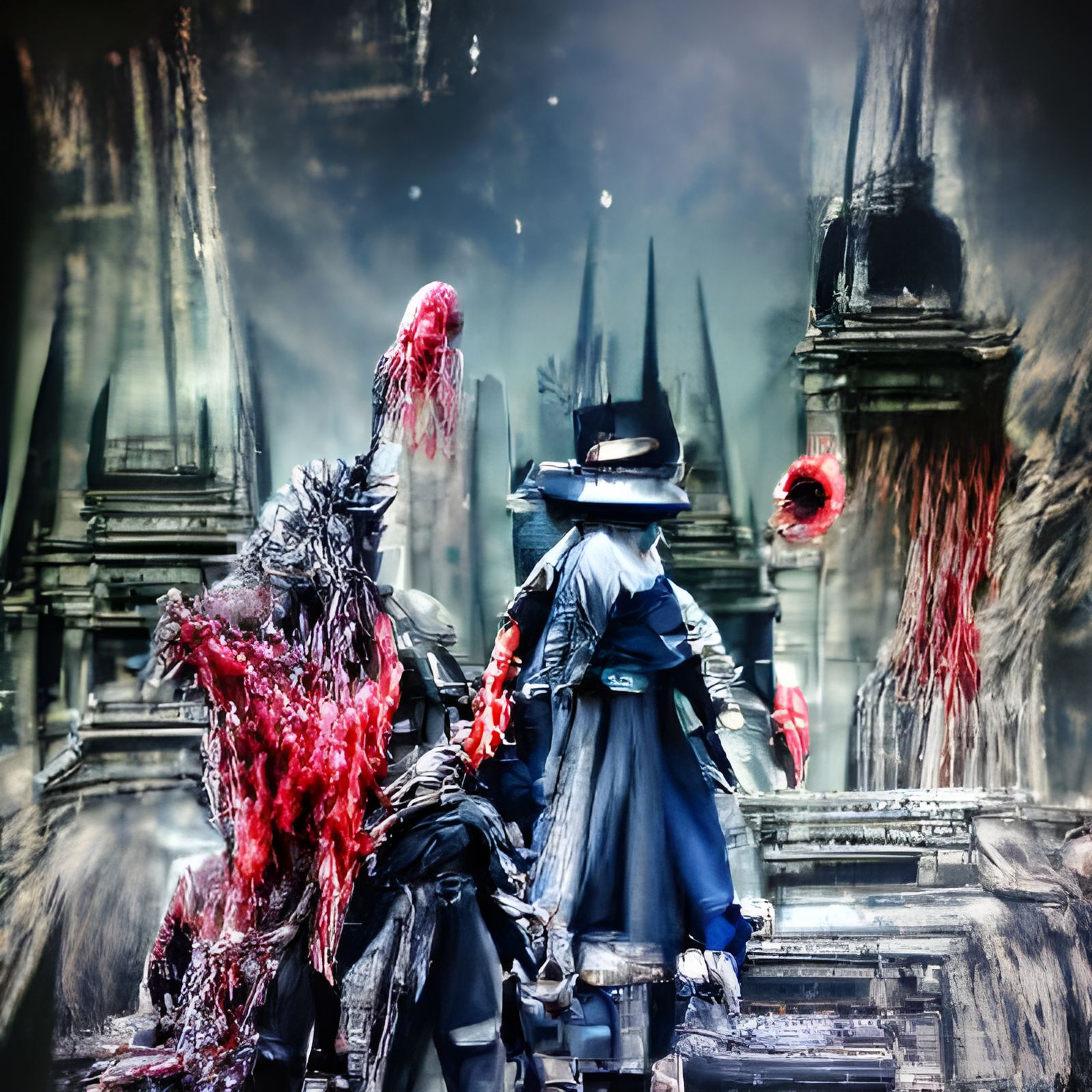 Bloodborne AI Image