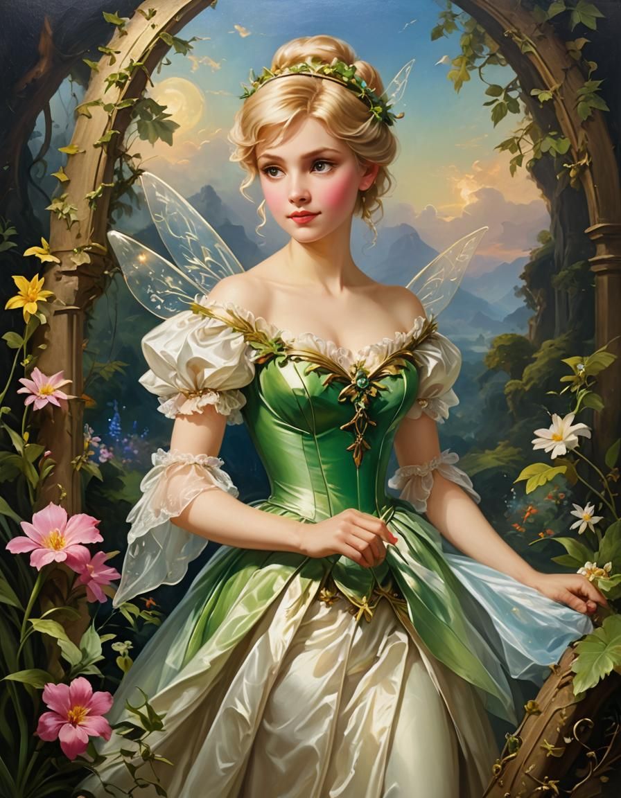 Tinkerbell in the Style of Franz Xavier Winterhalter
