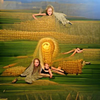 Children of the Corn in Renaissance Style