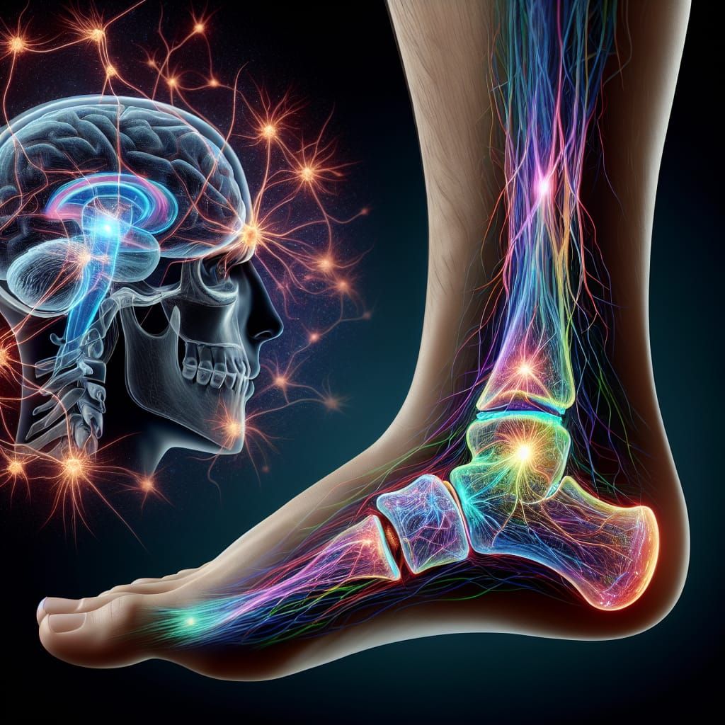 Ankle Sprain Anatomy with Neurocognitive Processes