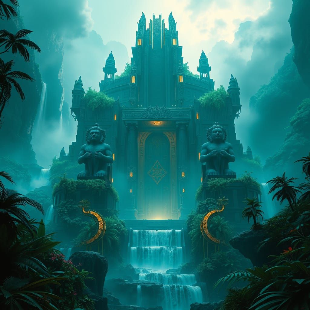 Mystical Jungle Fortress: The Titan's Throne