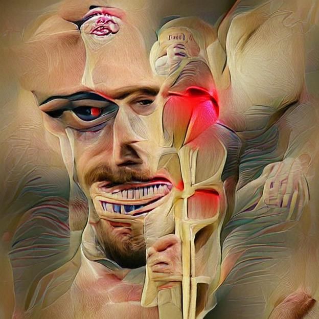 Expressionless Man Without Pain or Pleasure