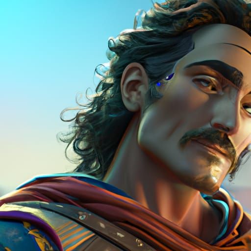 Detailed Portrait in the Style of Artstation
