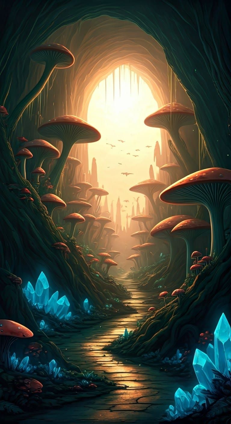 Hollow Earth: A Vibrant Underground World