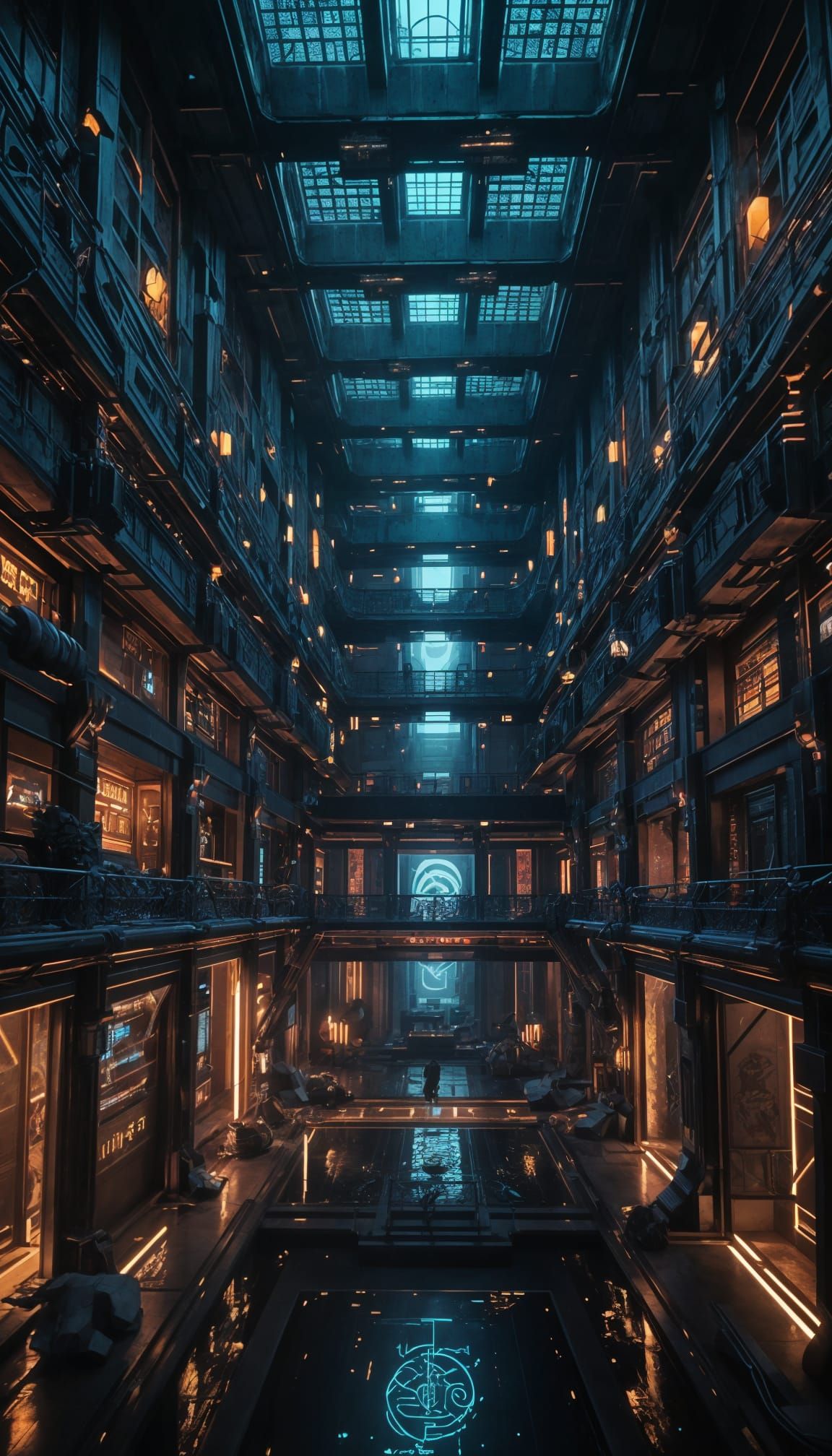 Epic Futuristic Metropolis Unveiled in Neon Lights