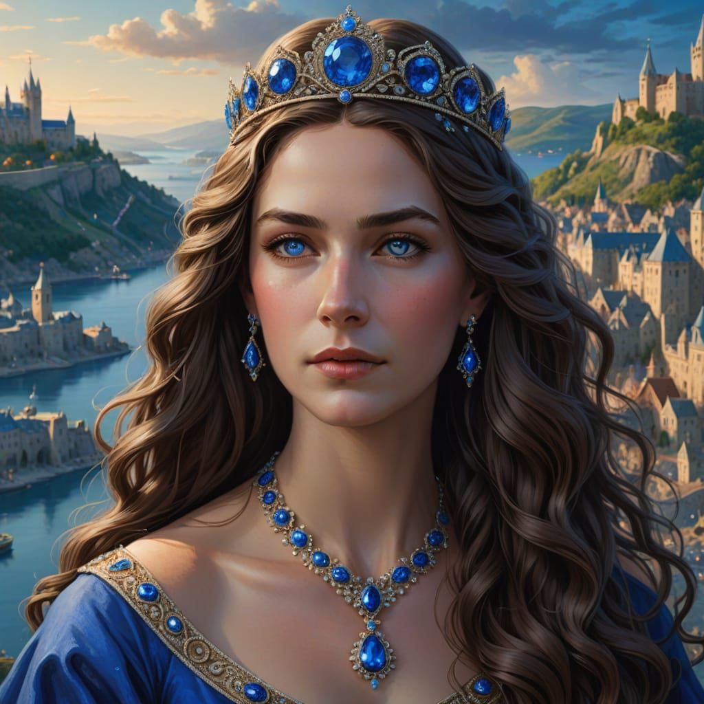 Queen Ismene of Ithaca Portrait