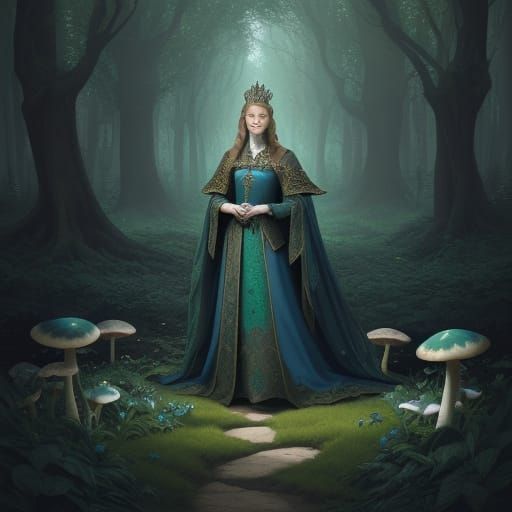 Eleanor of Aquitaine in Vibrant Medieval Fantasy