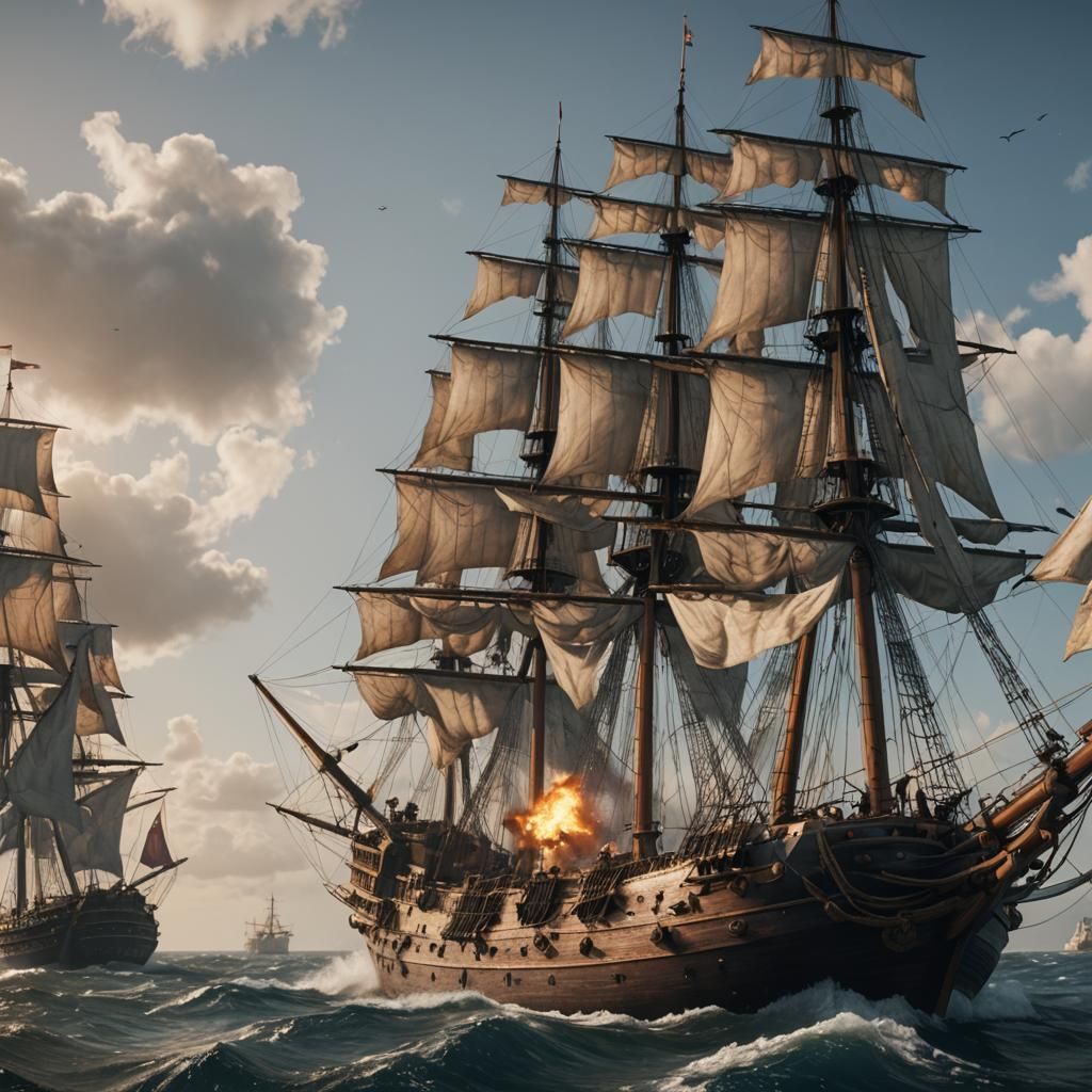 Epic 3D Game Scene with Dynamic Lighting