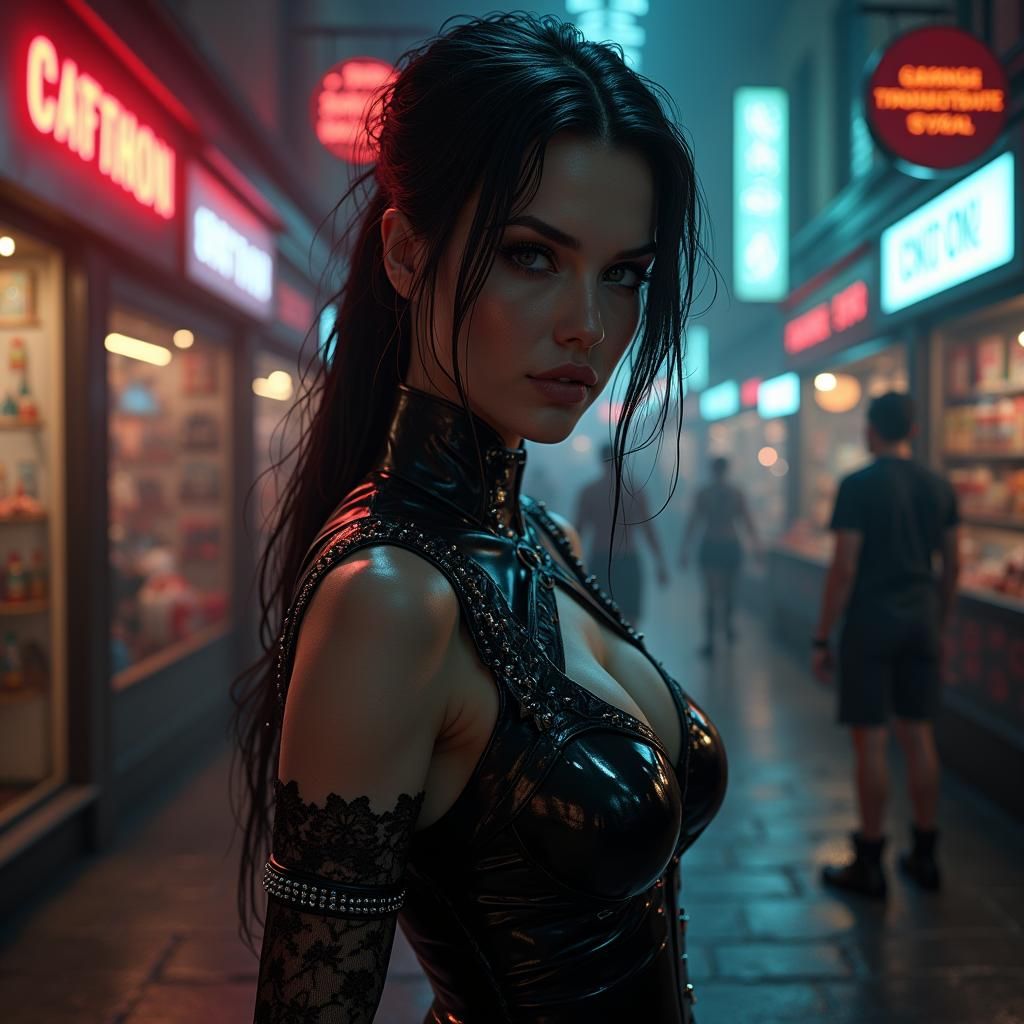 Lara Croft: Gothic Fashion in Camden Market