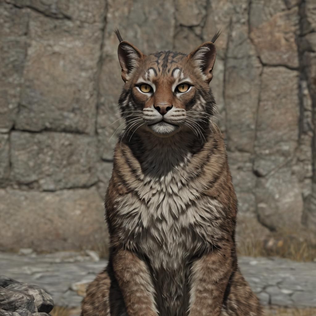 Hyperrealistic Khajiit from The Elder Scrolls