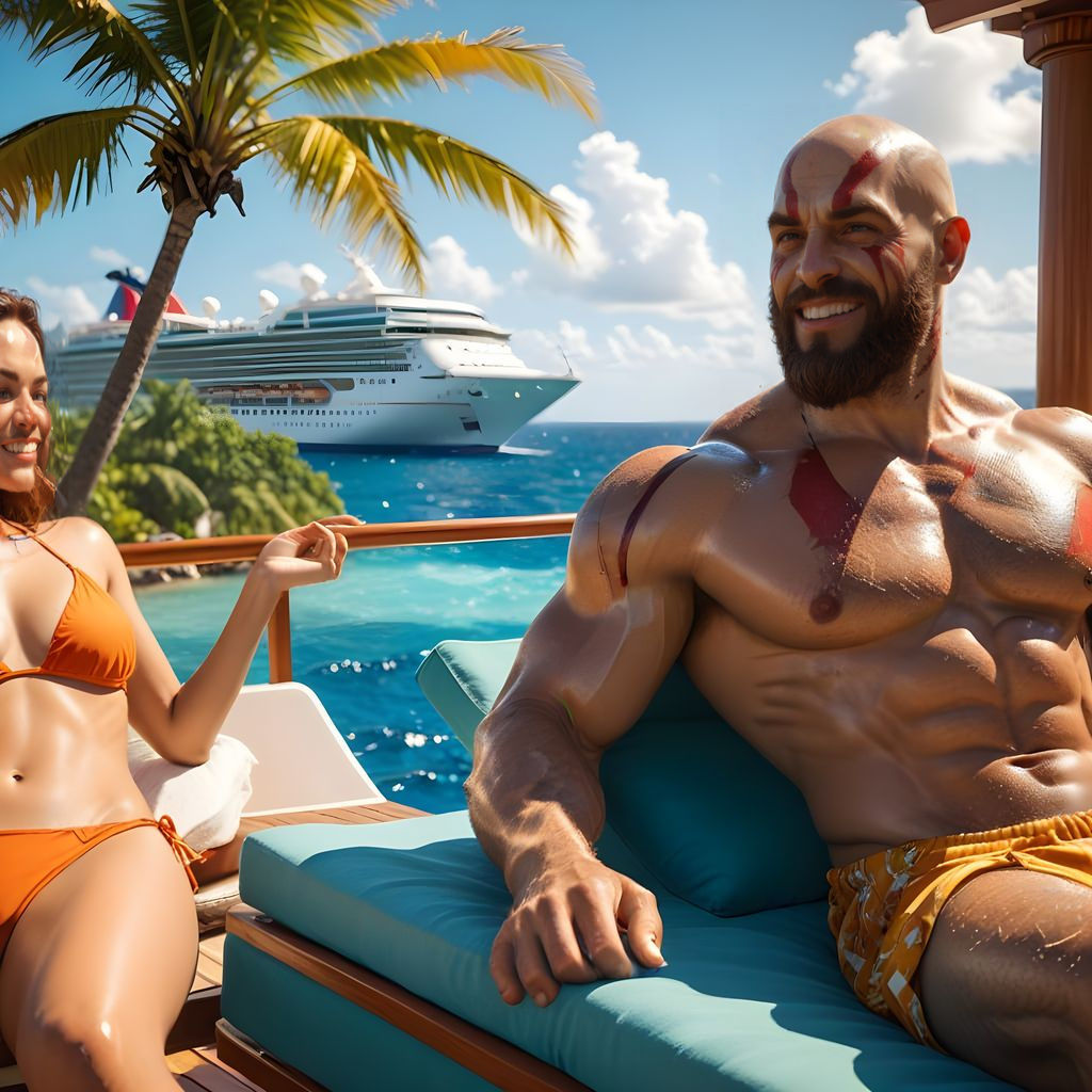 Kratos in Tropical Paradise