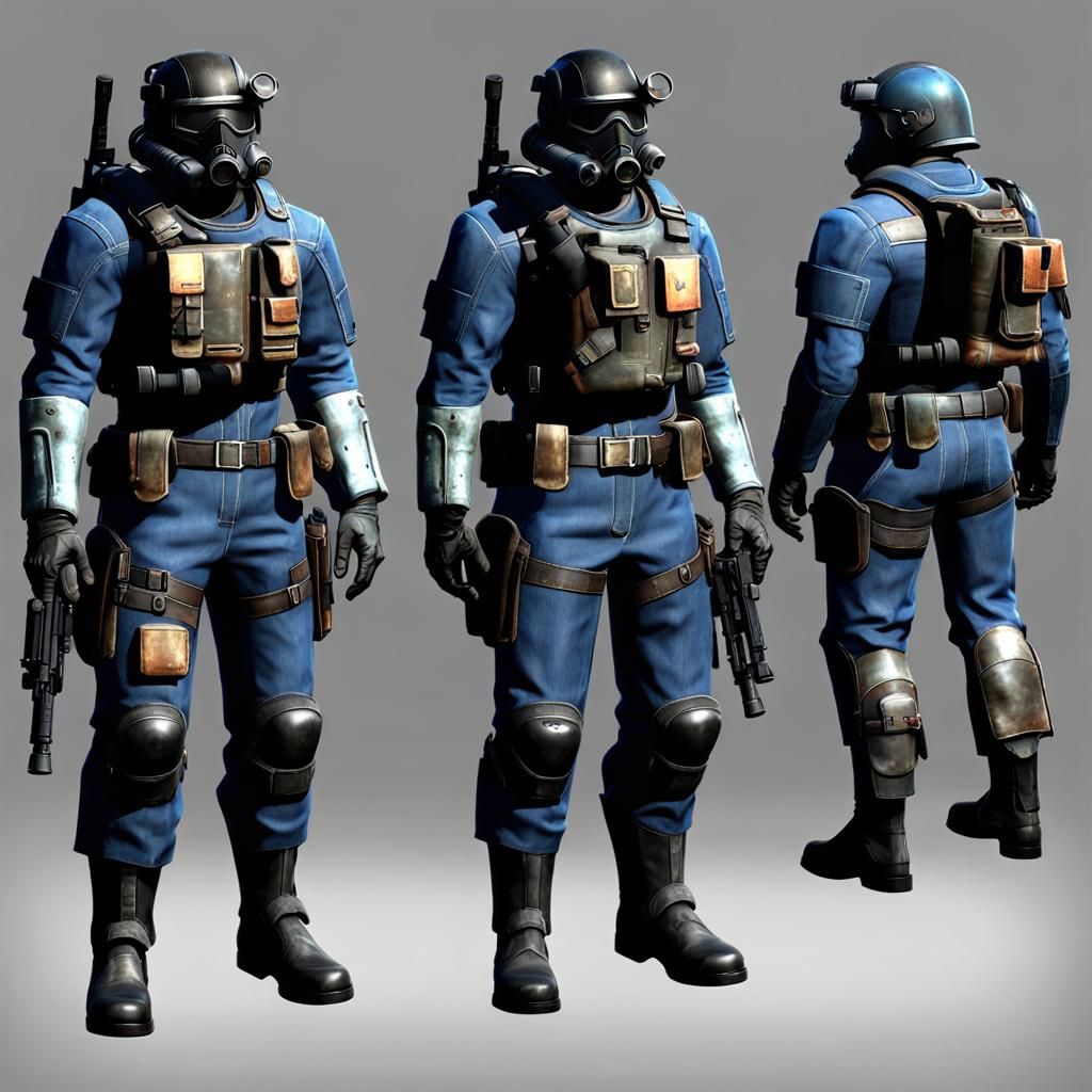 Fallout 4 Inspired Black Ops Combat Armor