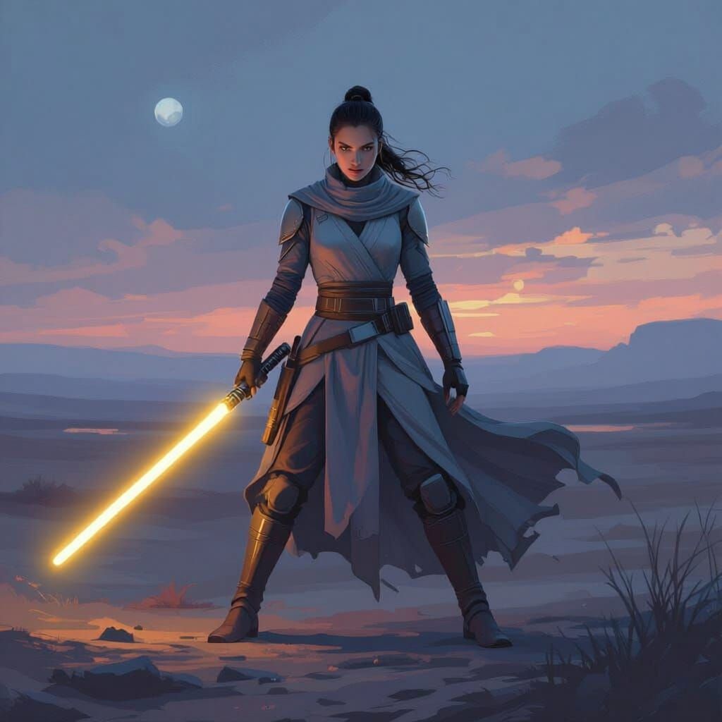 Lyra Sol: Force Wielder and Master of Dragon's Dance