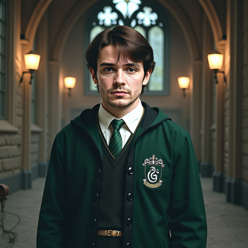 Wizard Portrait in Hogwarts, Cinematic Film Still