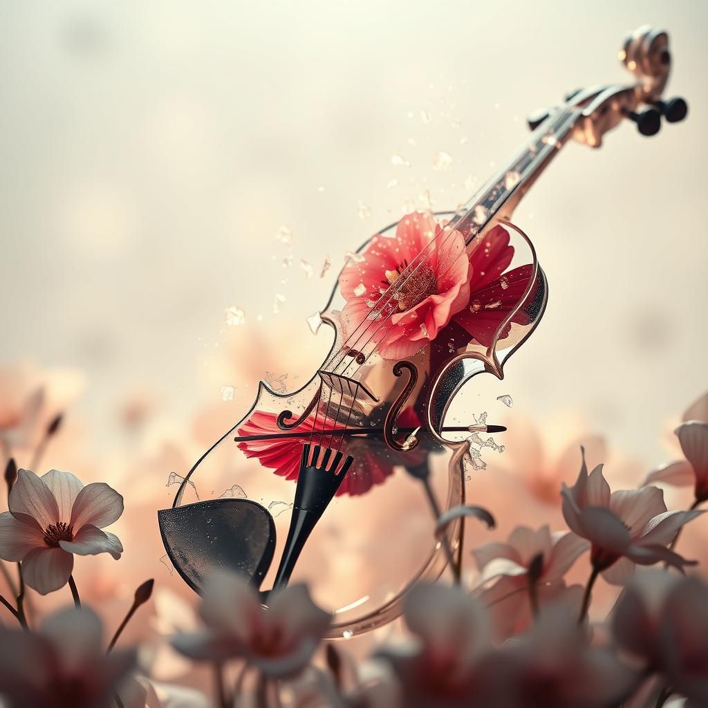 Crystal Violin Shattering: A Digital Masterwork
