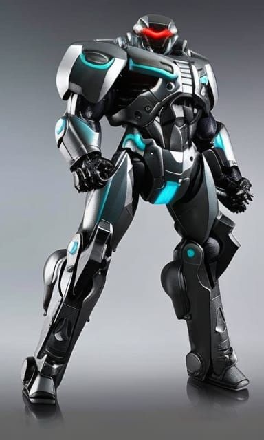 Cyberpunk Space Power Armor (Space brothel bouncer)