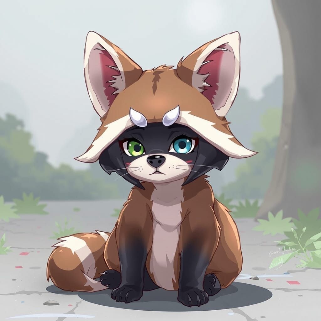 Stunning Woman in Racing Bodysuit with Blue Hair