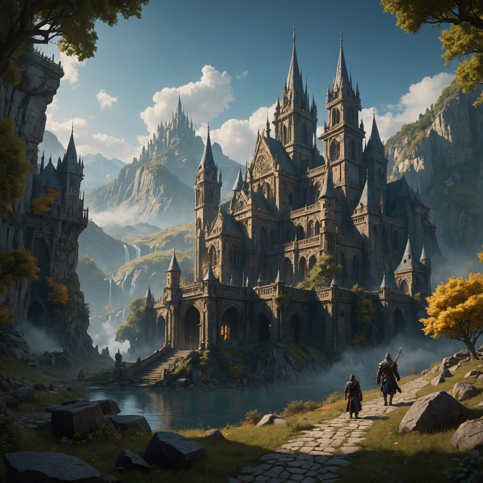 Fantastical Matte Painting: Armed with Righteousness
