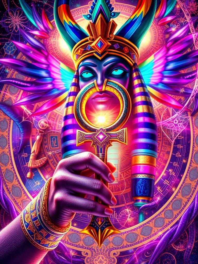 ankh / inhaling vital energy