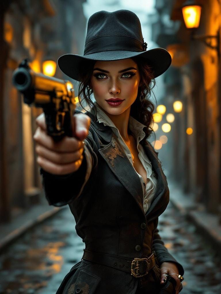 Post-Apocalyptic Spy with a Walter PPK