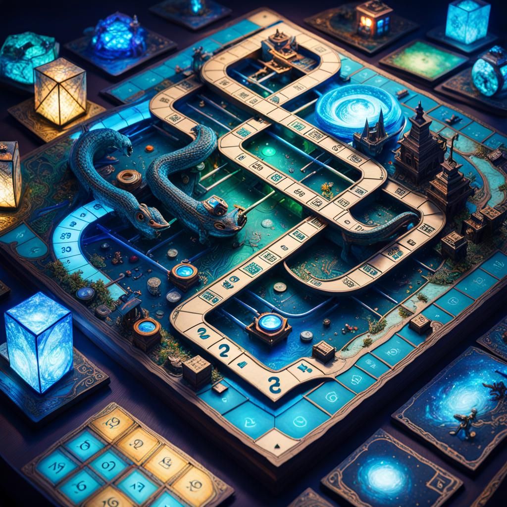 A future version of the Snakes and Ladders board game