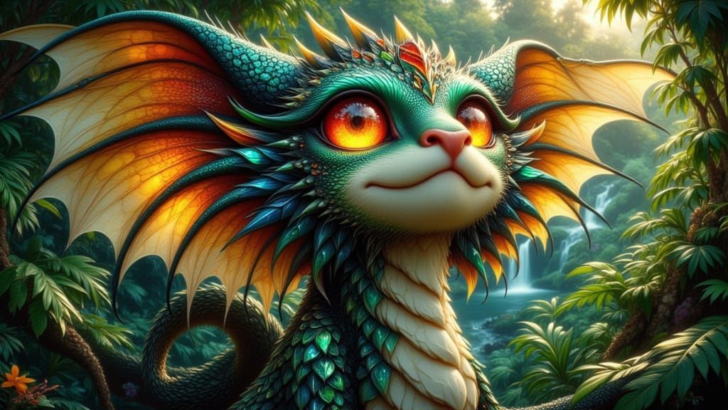 Playing with LORAs and my catdragon. I am obsessed!