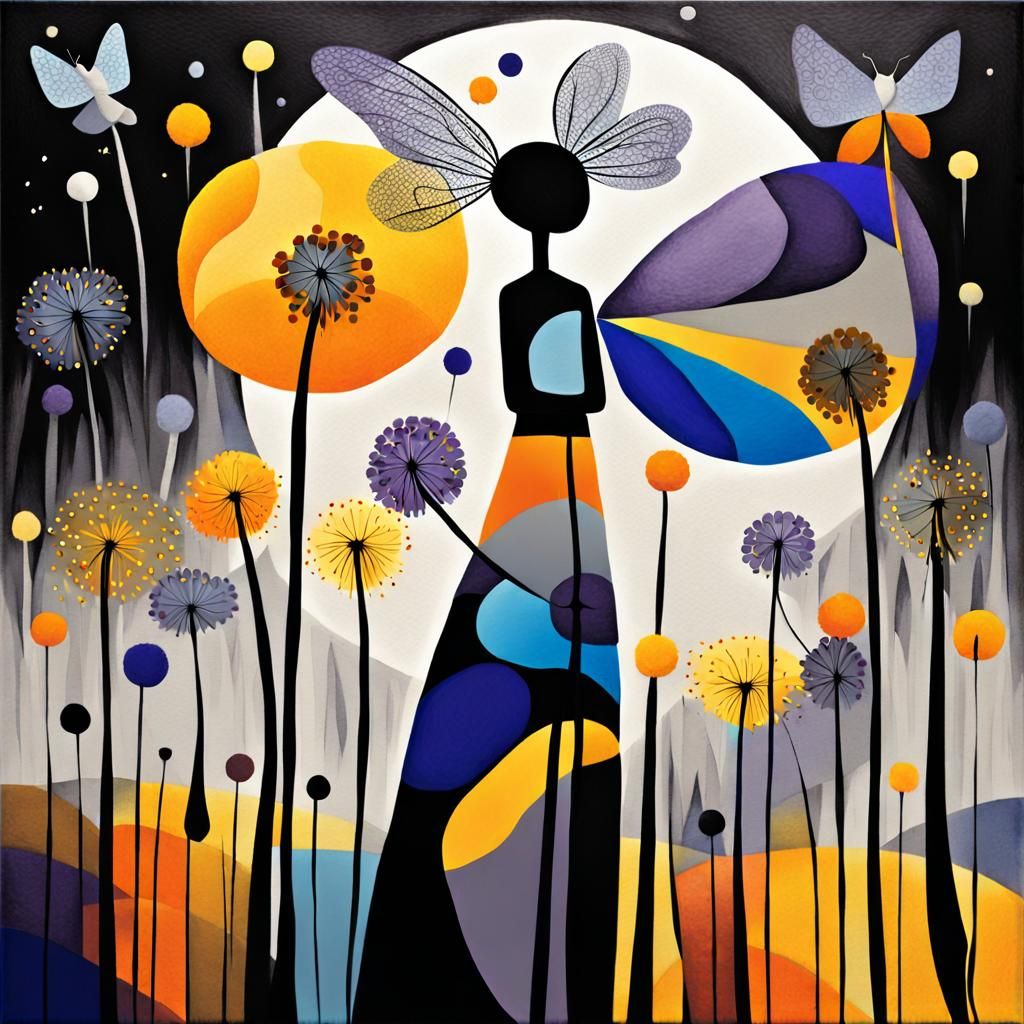 Winged Fairies Dreamscape: Surreal Fantasy Art