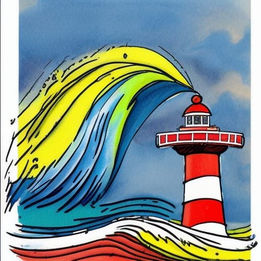 Dr. Seuss Lighthouse