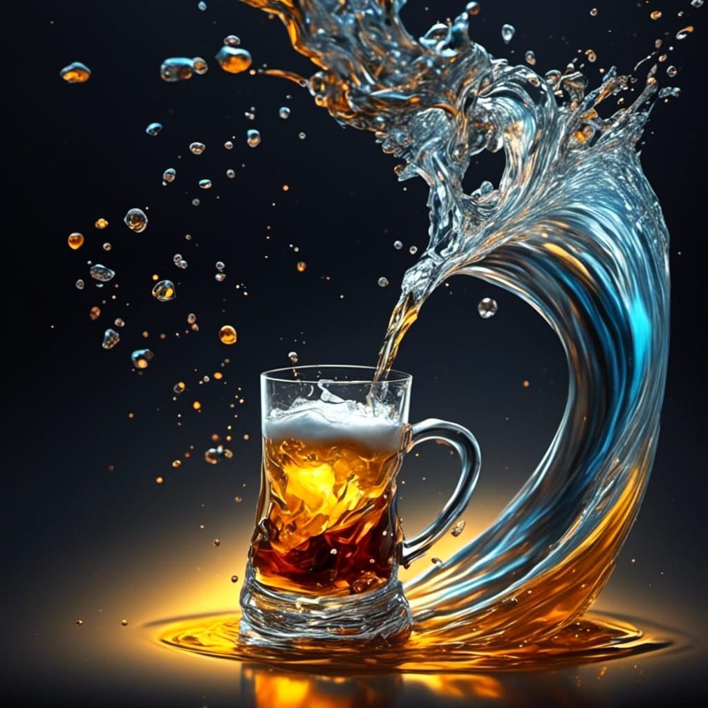 Ominous Crystal Tankard: The Last Drink