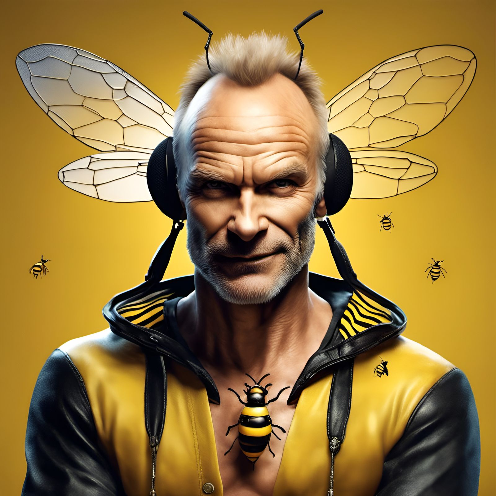 Sting as a Bee: Digital Illustration