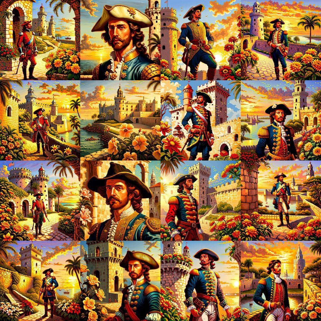 Ponce de Leon Discovers Florida at San Marcos