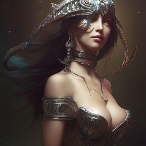 Dynamic Portrait of Katrina and Xibalba