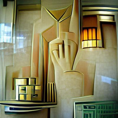 Elegant Art Deco Inspired Design