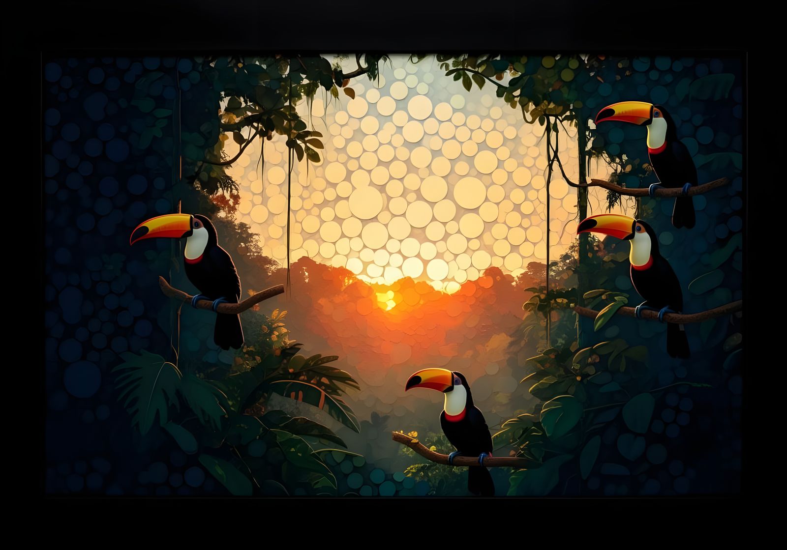 Yayoi Kusama inspired Brazilian rainforest  🌞💖🌞