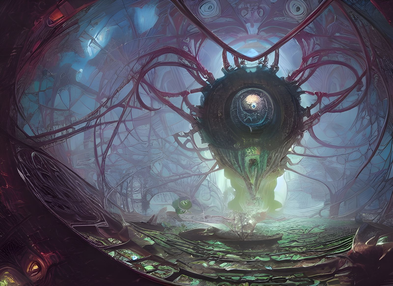 Sacred Geometry Invasion in Wonderland: Hyperdetailed Concep...