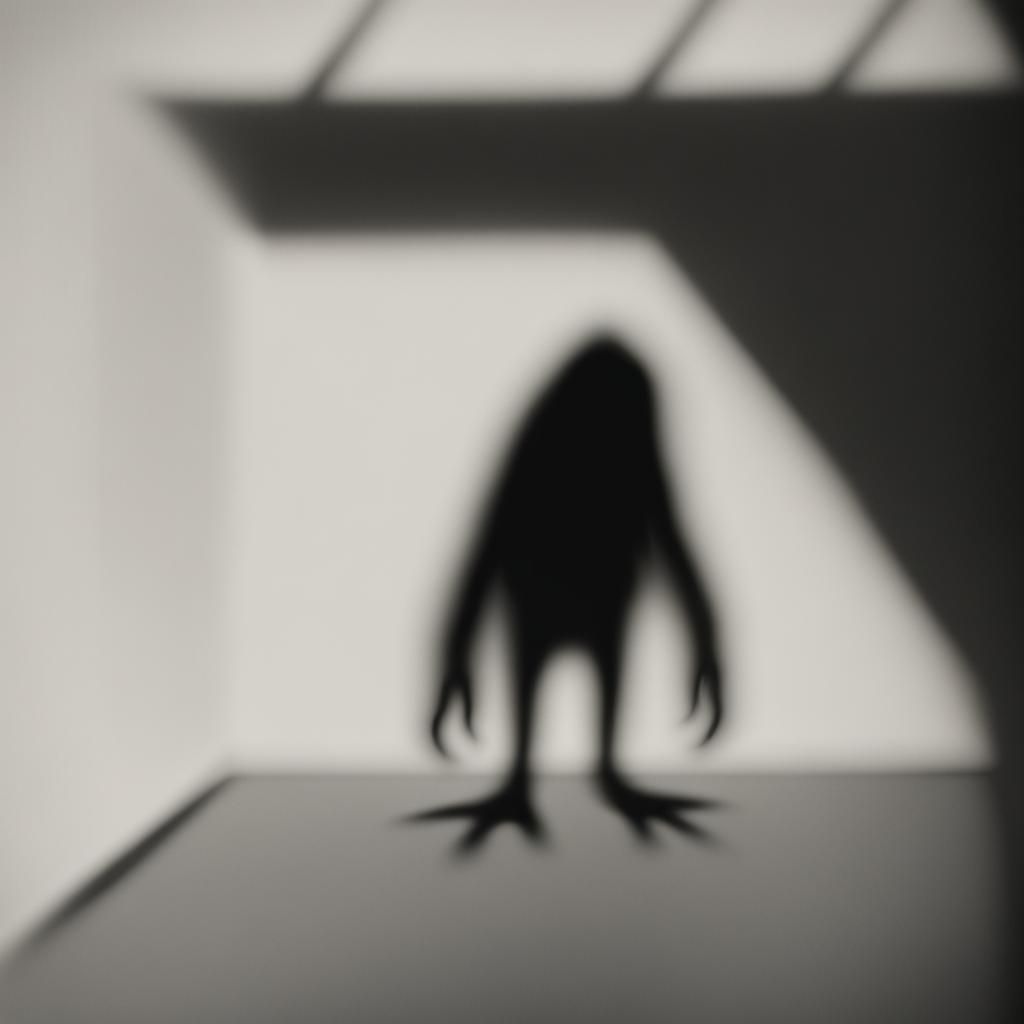 Shadowy Creature: An AI-Generated Enigma