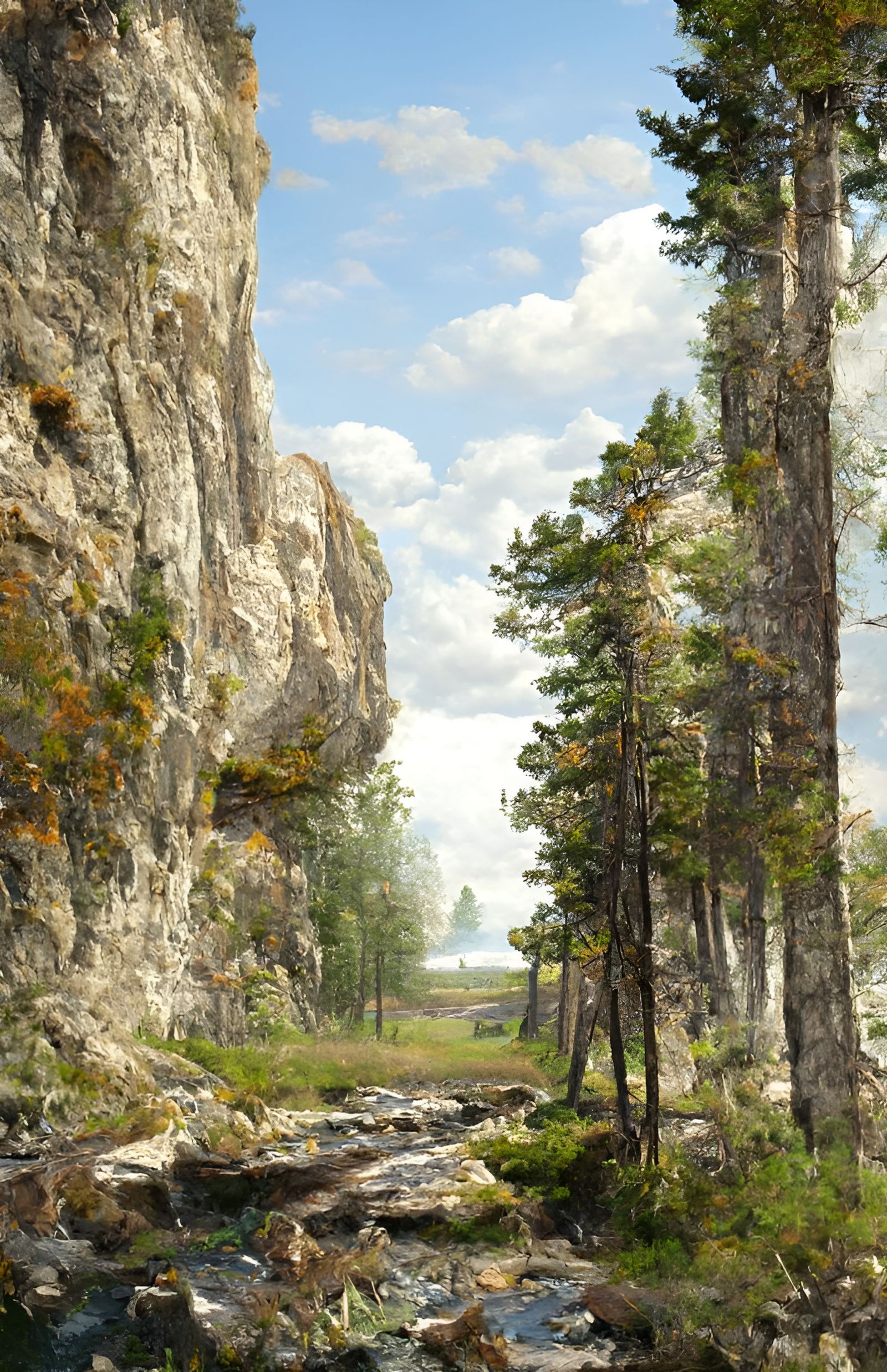 Stunning Landscape Vista Inspired by Photography Masters