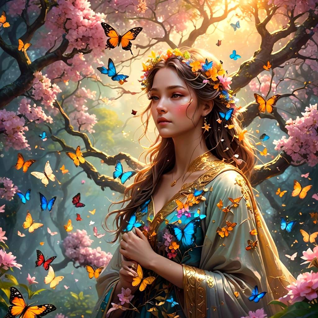 Fantastical World of Love in Detailed Matte Painting