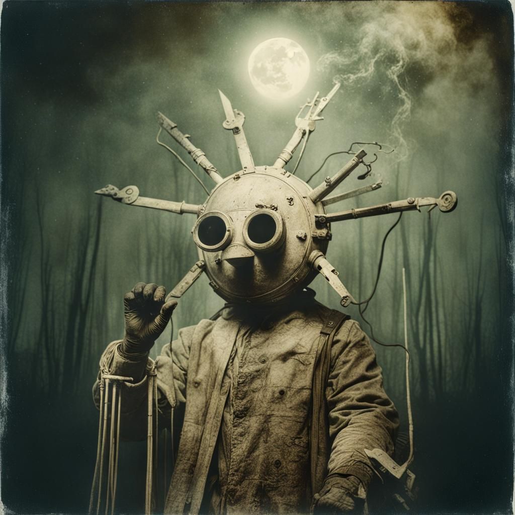 Ubu Roi Controls the Sun: A Surreal Polaroid