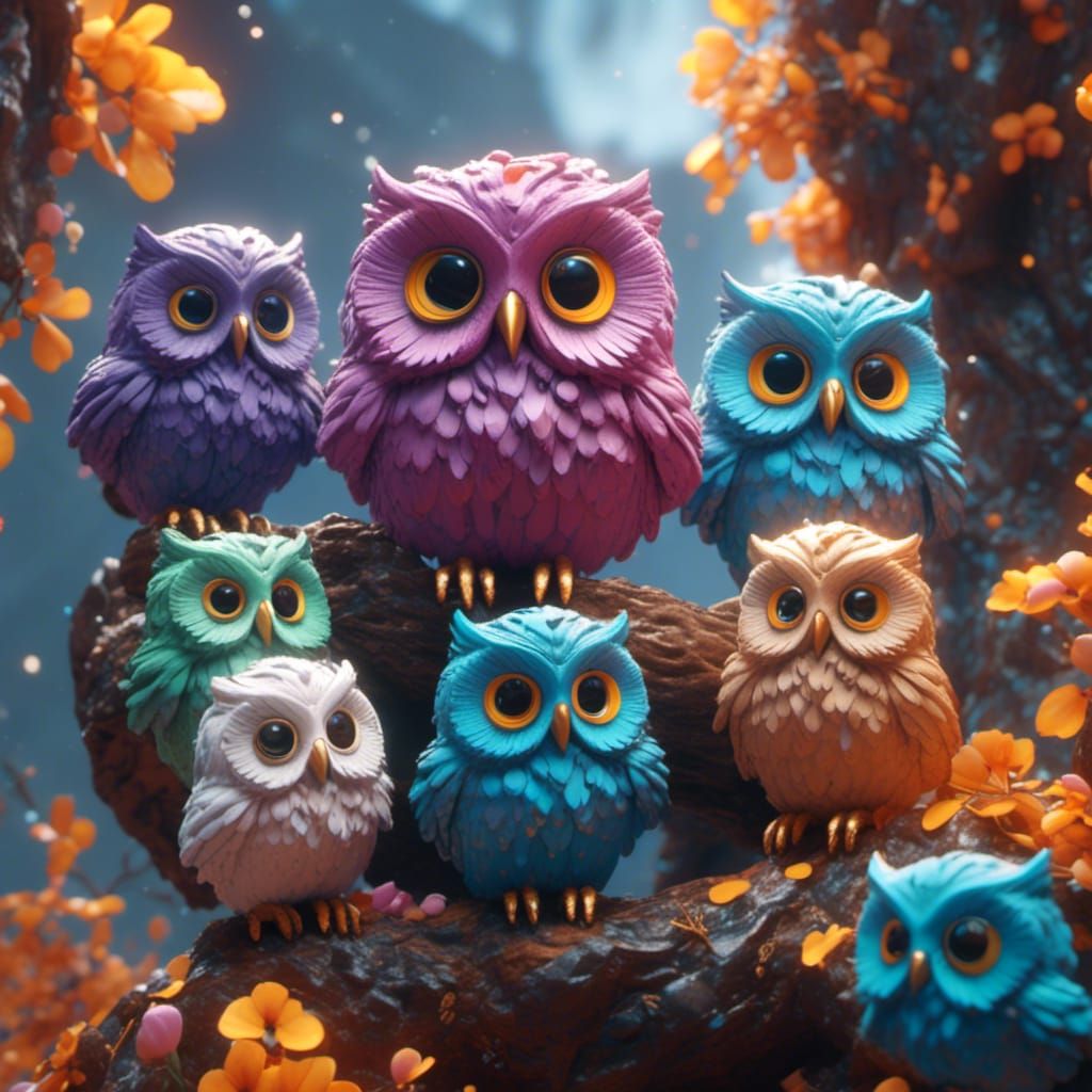 Little Owls Brunch: 3D Game Cinematic Scene