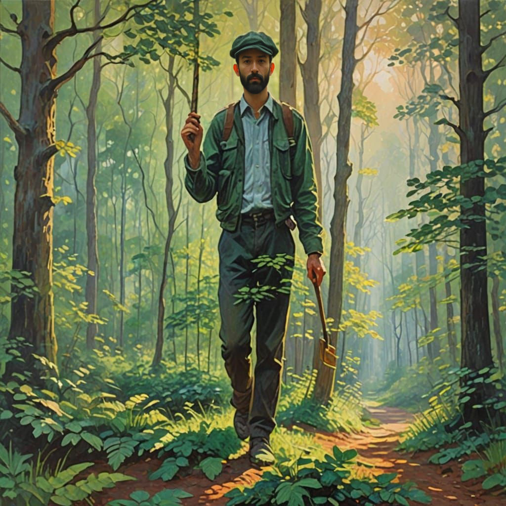 Serene Forest Landscape