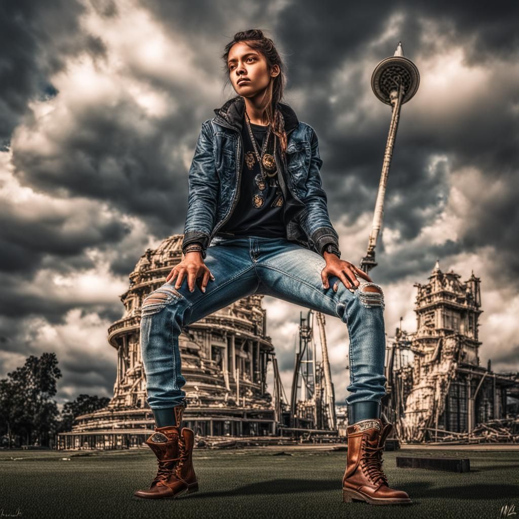 Hyperrealistic Portrait with Intricate Detail in HDR