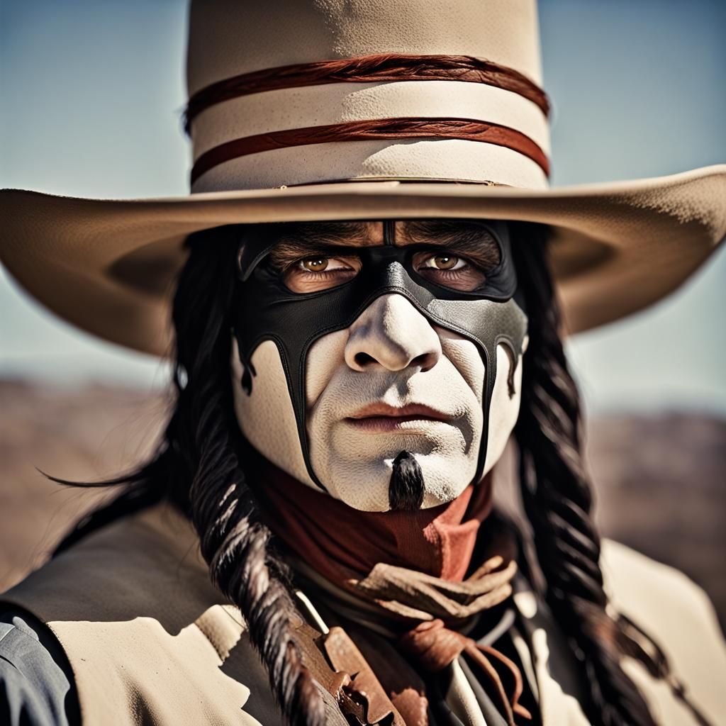 The Lone Ranger and Tonto: Professional Portrait
