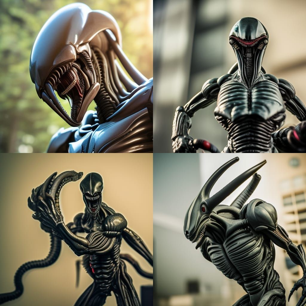 Xenomorph Captured with Professional Photography Techniques