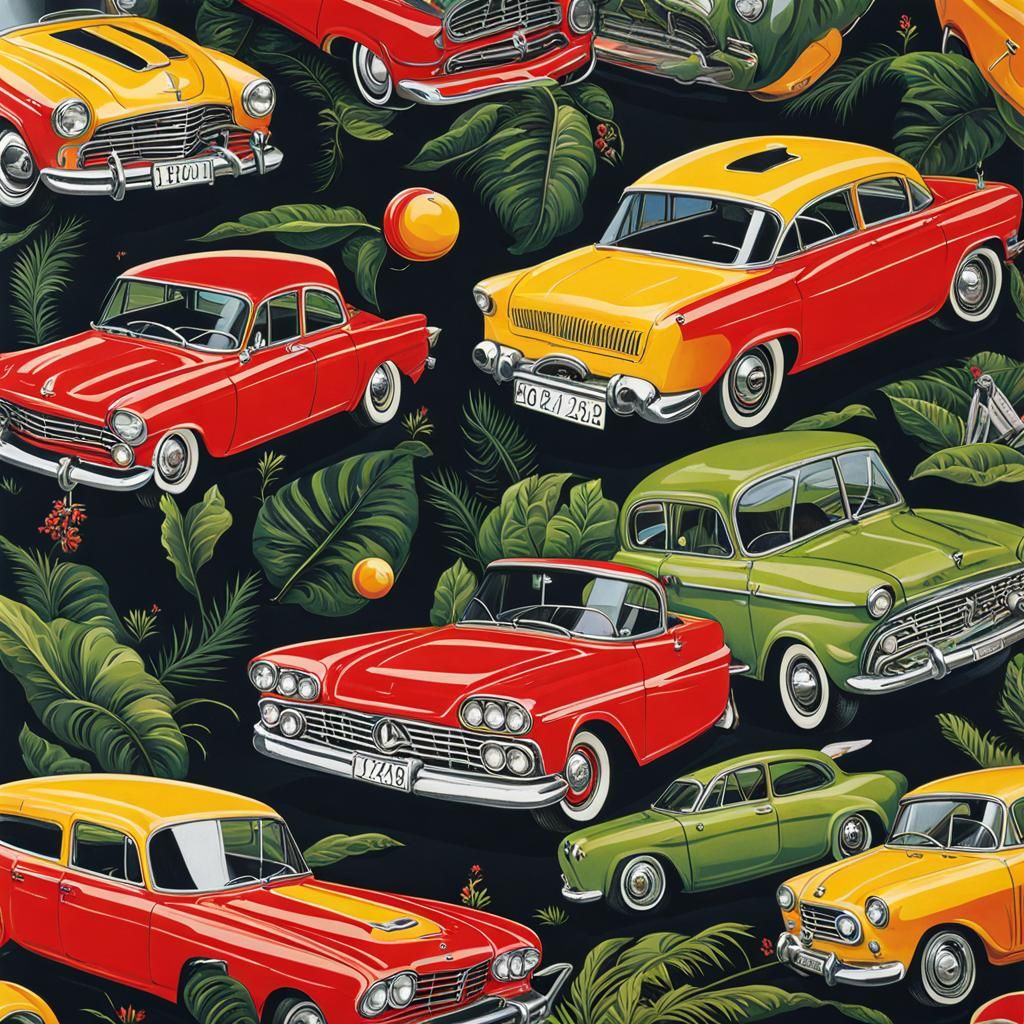 A Cool Car Generated by AI